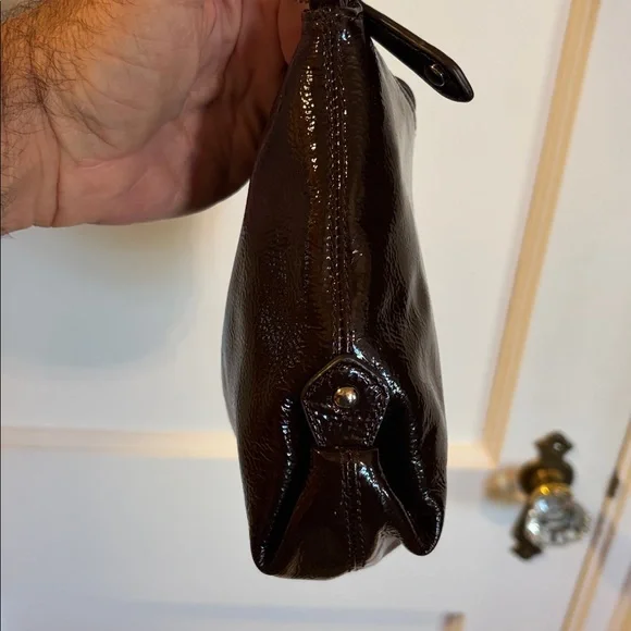 Beautiful Coach Hobo Crossbody Bag in Deep Ox Blood Patent Leather - Picture 14 of 14